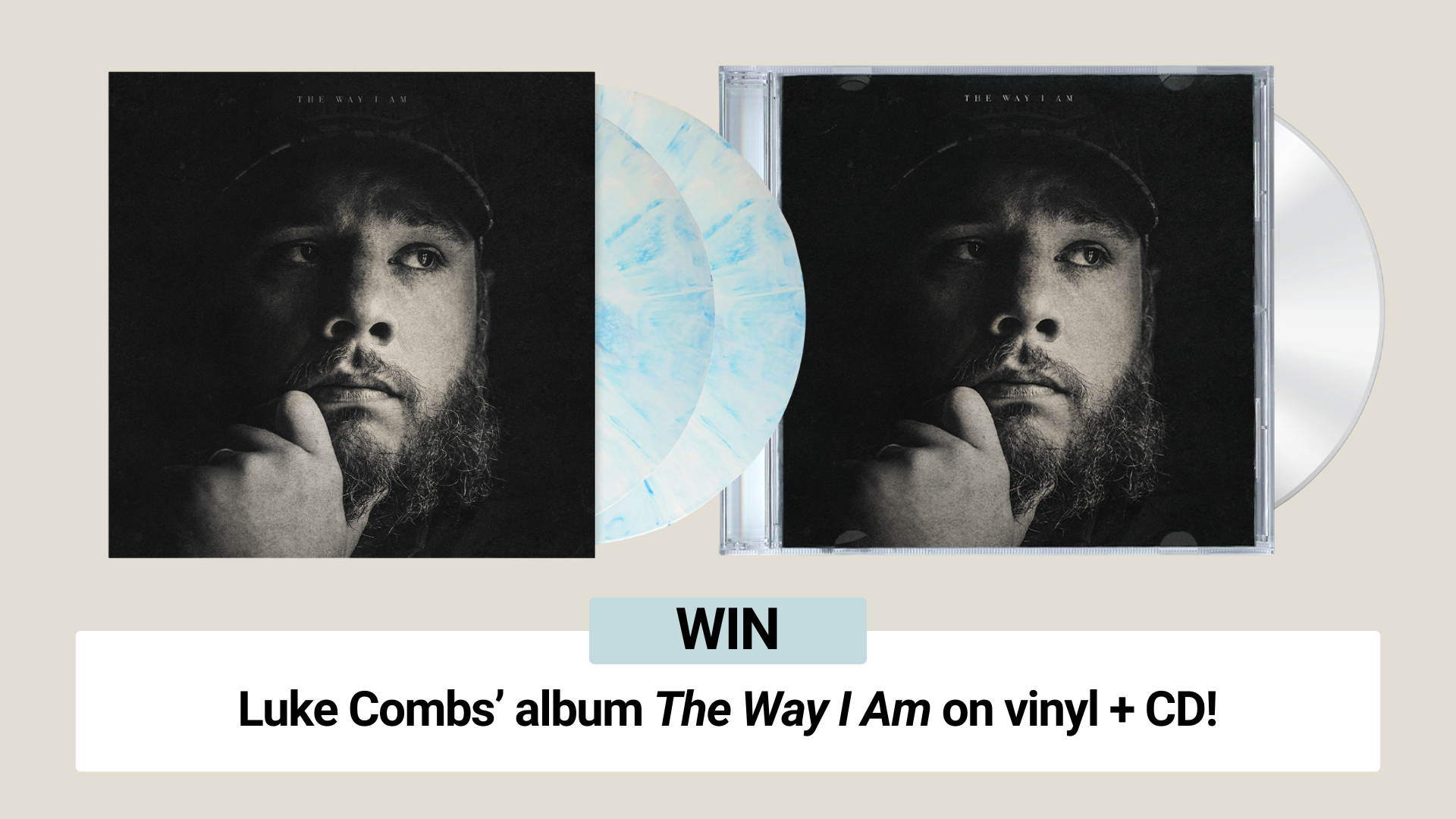 Luke Combs 2026 Vinyl + CD GOS