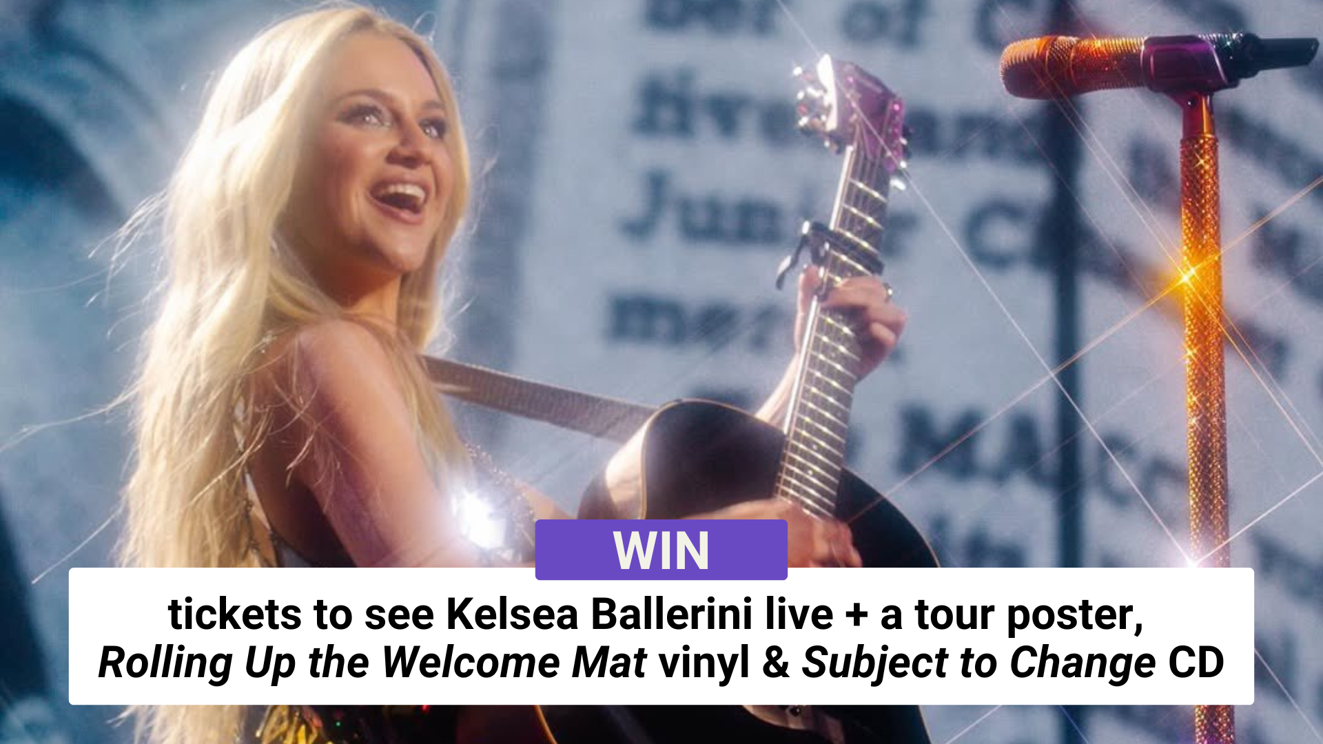 Kelsea Ballerini 2025 Run Home Comp