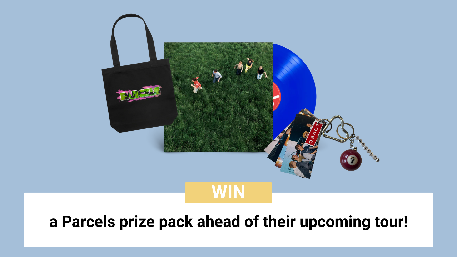 Win a Parcels prize pack ahead of their upcoming tour!
