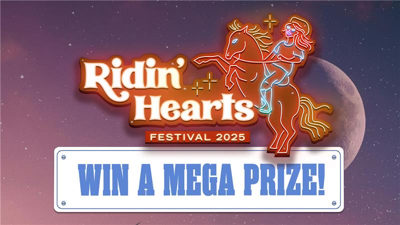 Win the ultimate Ridin' Hearts Festival 2025 experience!