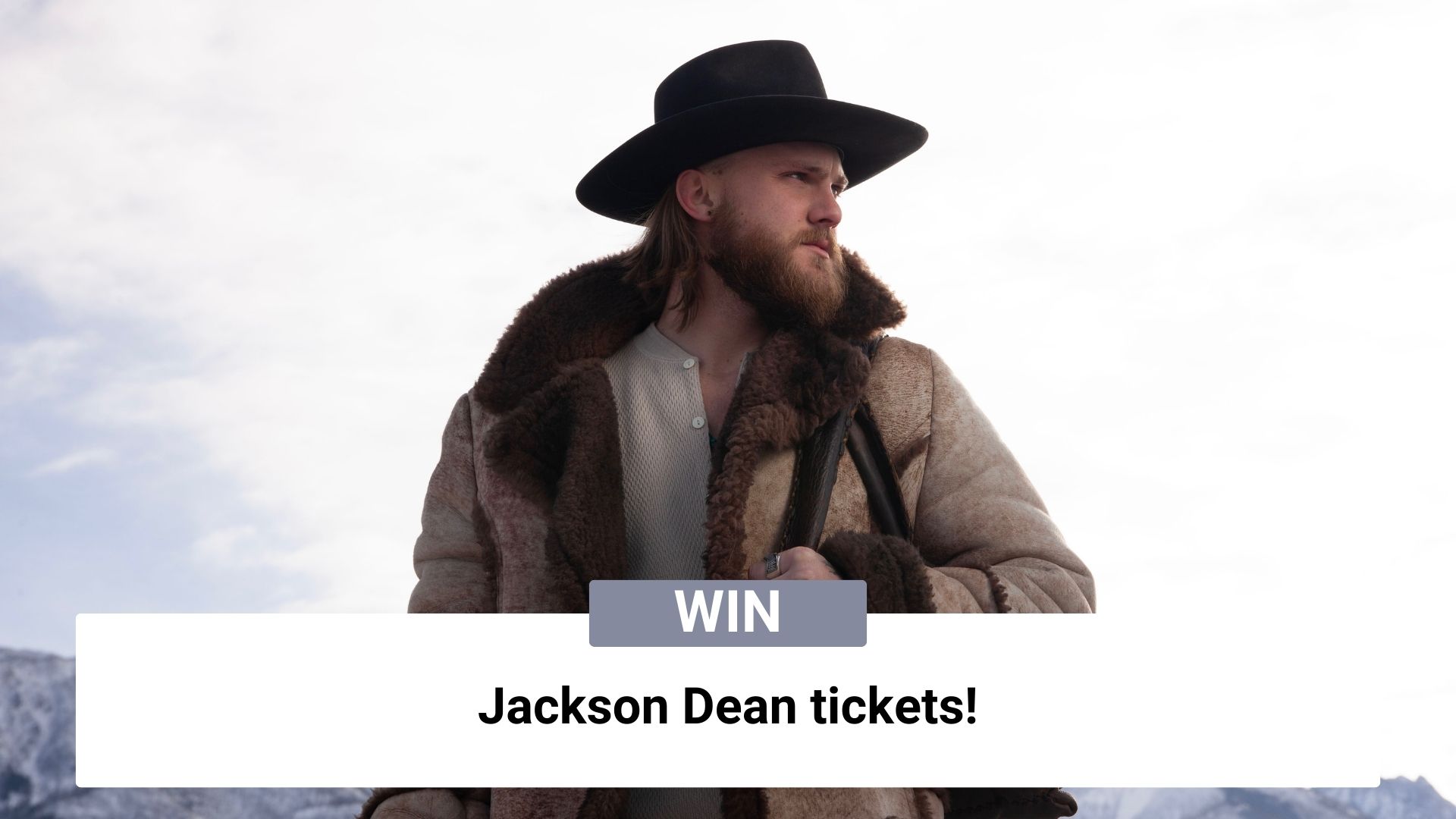 Win Jackson Dean tickets!